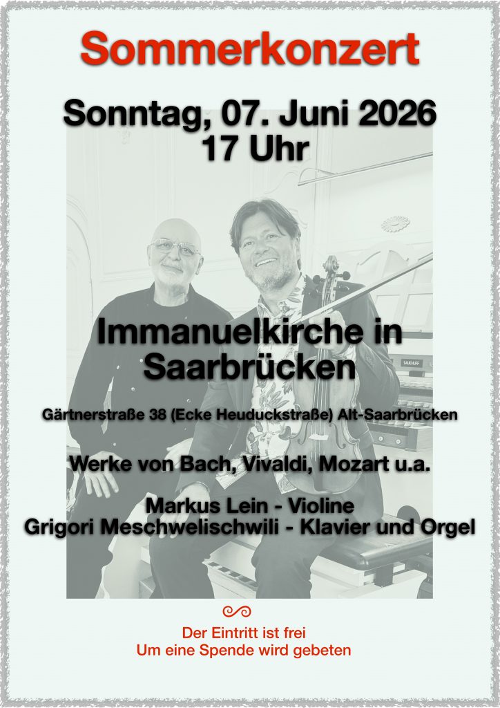 Sommerkonzert Saarbrücken